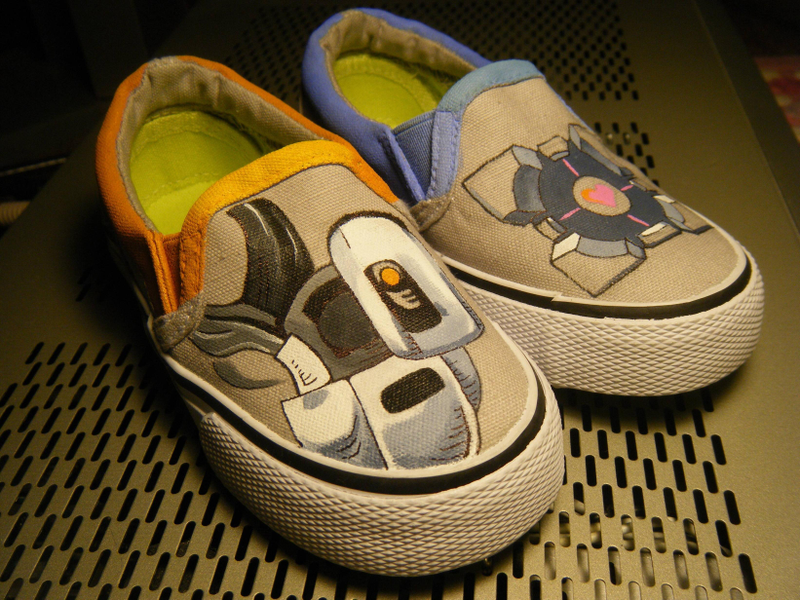 Illustration for article titled Metroid sneakers